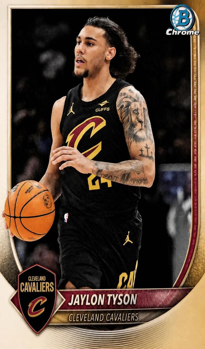 Jaylon Tyson 2025 Bowman Basketball card