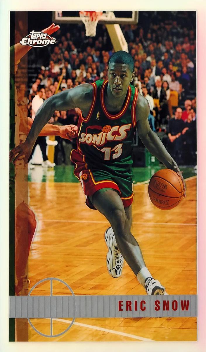 1997 Topps Chrome Eric Snow #189 card