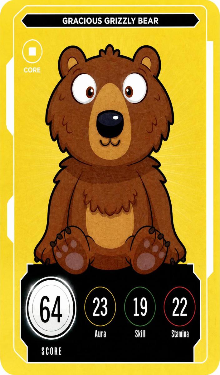2022 Gracious Grizzly Bear #109