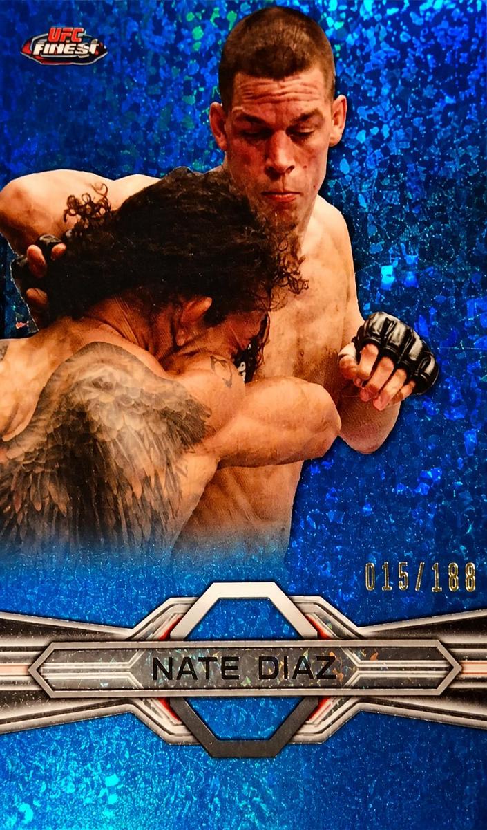 2013 Nate Diaz [Blue Refractor] #81