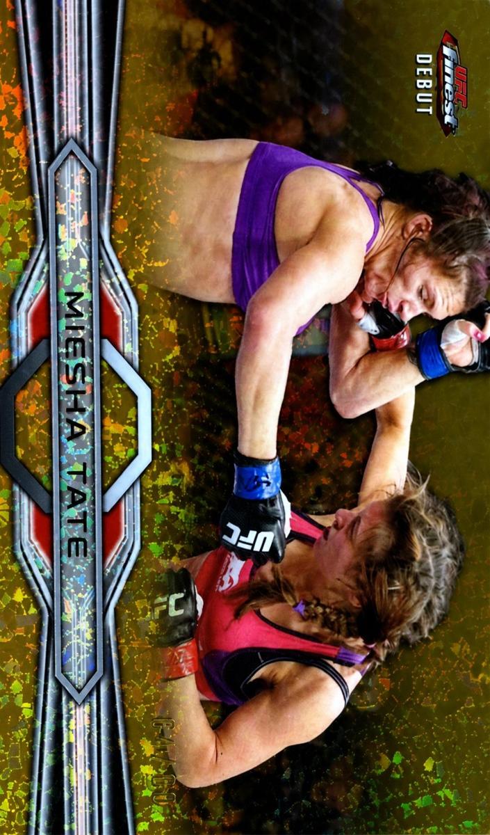 2013 Miesha Tate [Gold Refractor] #71