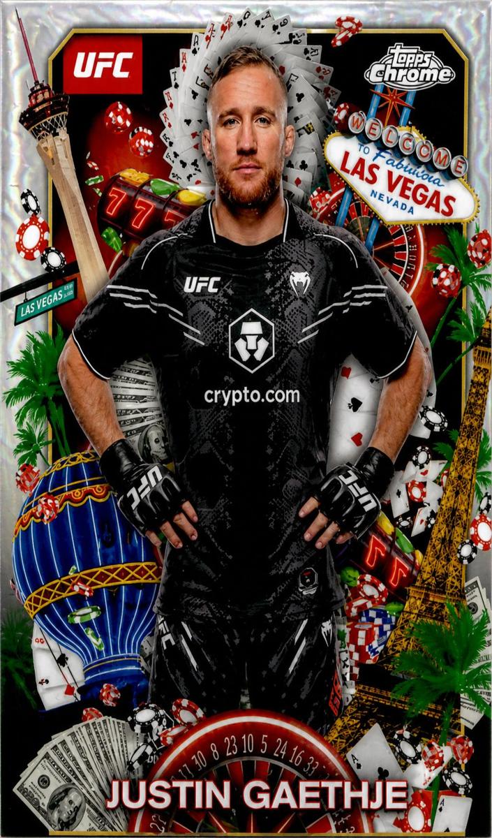 2025 Justin Gaethje #TNS-6