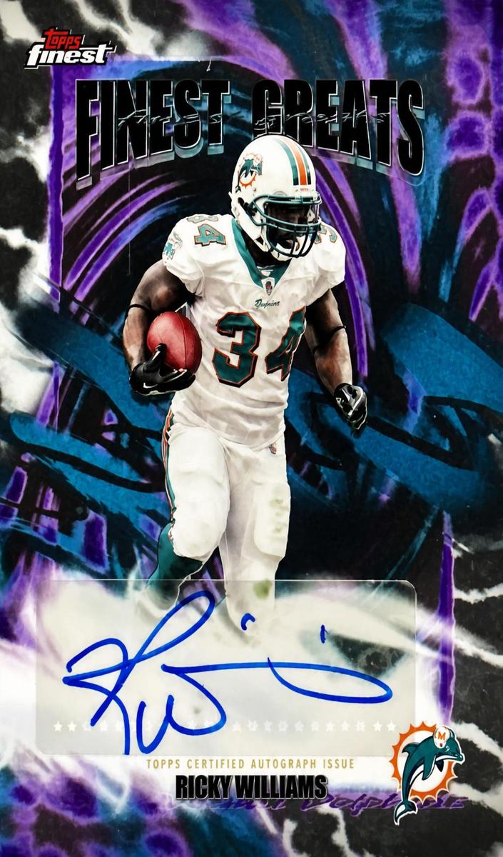 Ricky Williams 2025 Finest Football card
