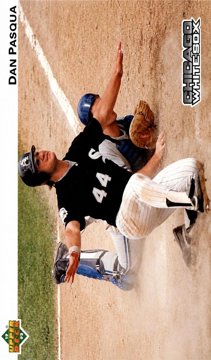 1992 Upper Deck Dan Pasqua #281 card