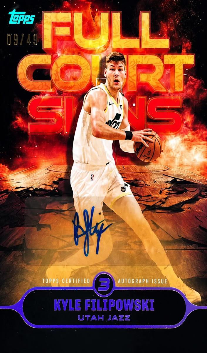 2025 Topps Three Kyle Filipowski #FS-KF card