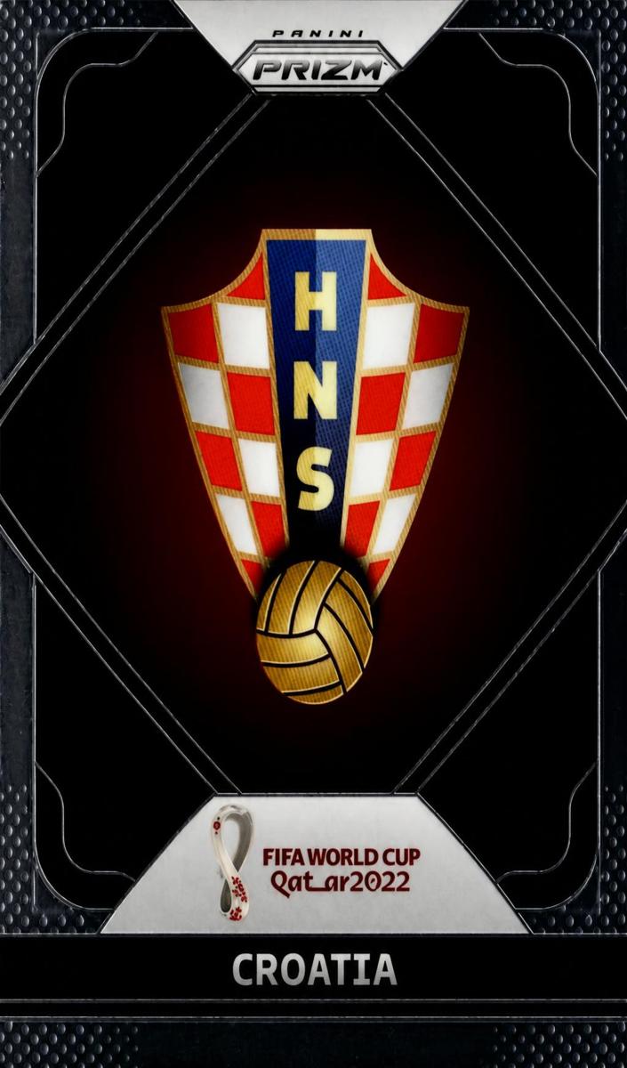 2022 Panini Prizm FIFA World Cup Qatar Croatia #6 card