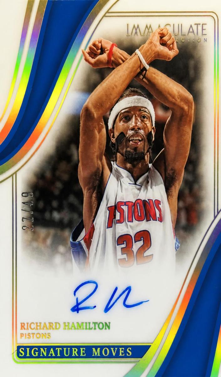 2022 Panini Immaculate Collection Richard Hamilton #ISV-RHA card