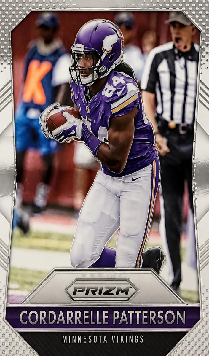2015 Panini Prizm Cordarrelle Patterson #67 card