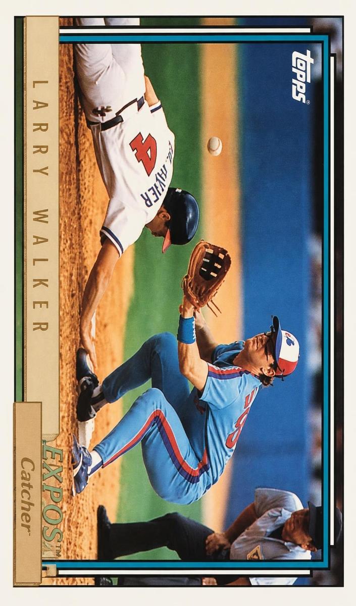 1992 Larry Walker [Gold Winner] #531