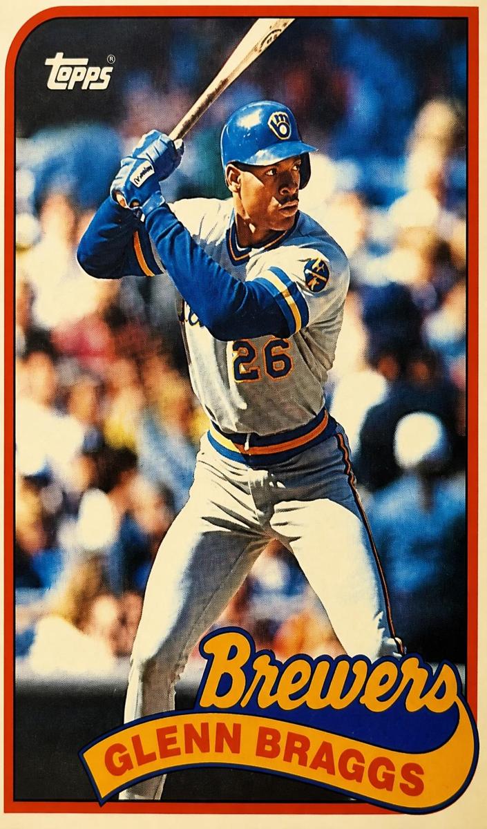 1989 Glenn Braggs #718
