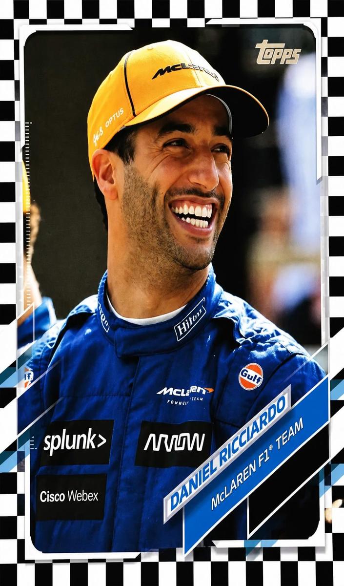 2021 Daniel Ricciardo [Checker Flag] #28