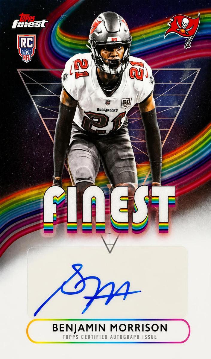 Benjamin Morrison 2025 Finest Football card