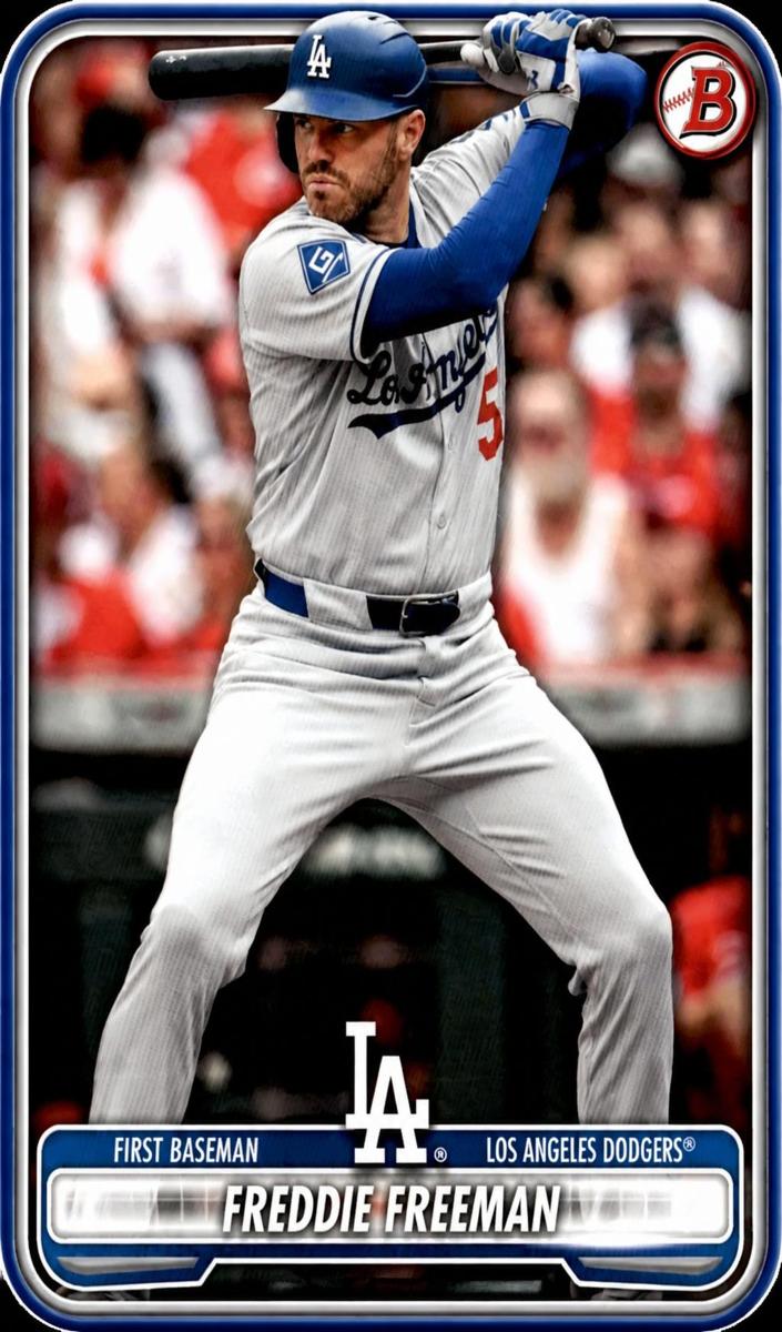 Freddie Freeman 2026 Bowman Baseball card