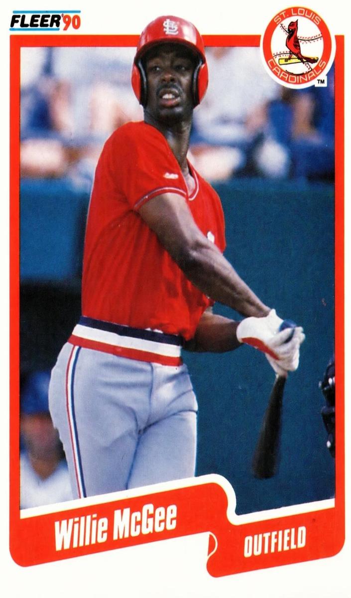 1990 Willie McGee #253