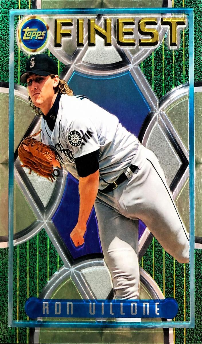 1995 Topps Finest Ron Villone #305 card