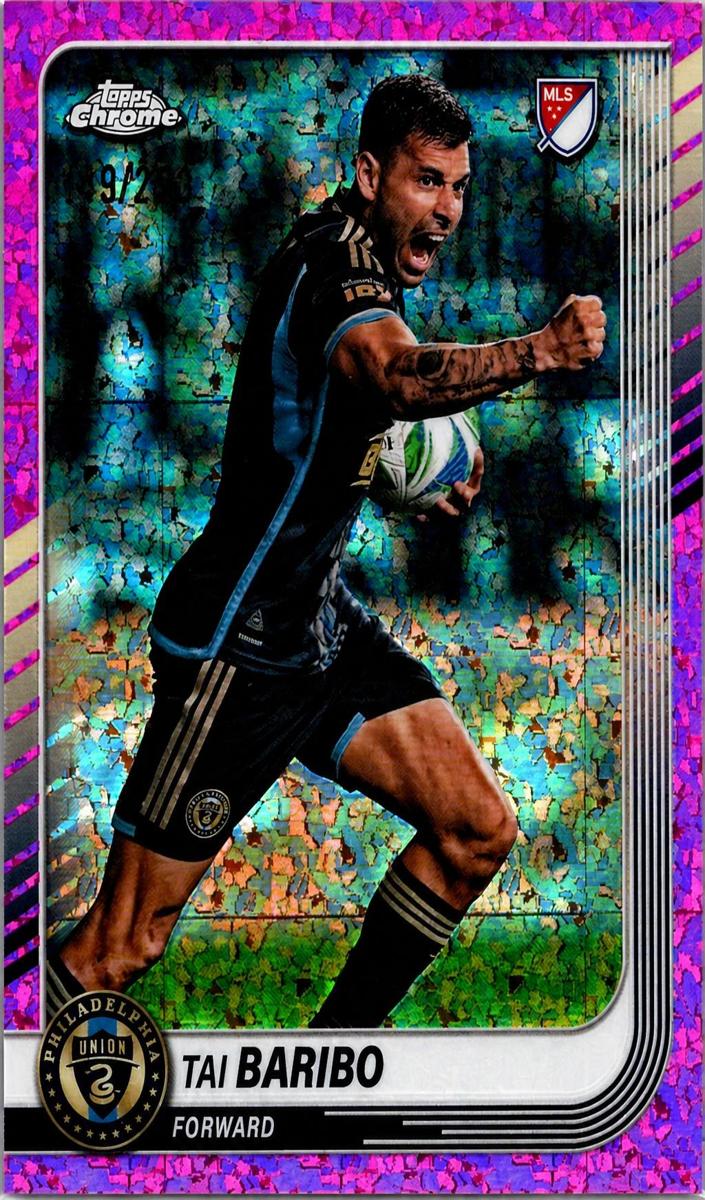 Tai Baribo 2025 Chrome MLS Soccer card