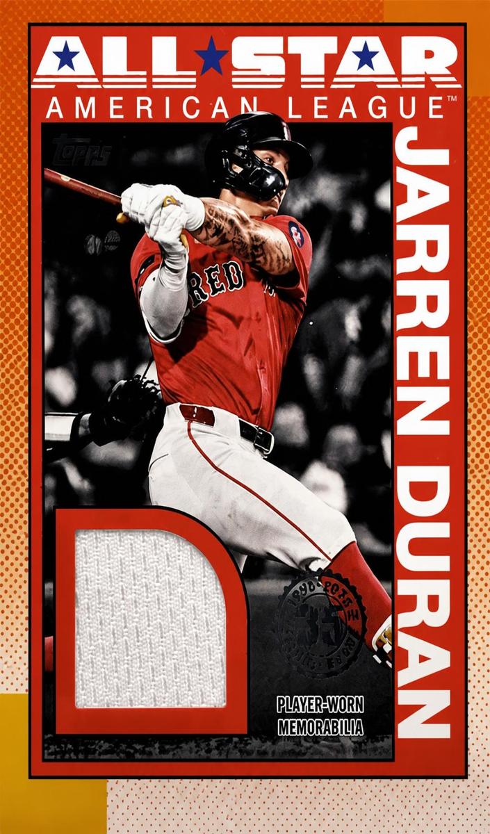 2025 Topps Jarren Duran [Gold] #90ASR-JD card