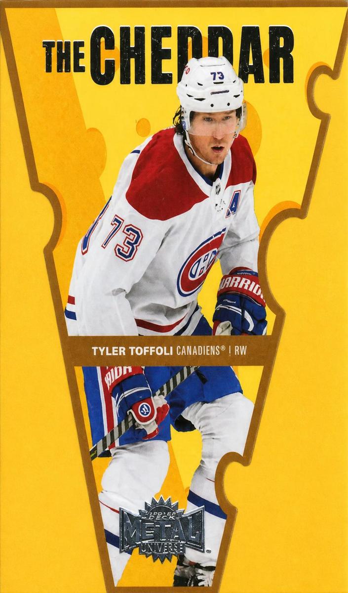 2021 Skybox Metal Universe Tyler Toffoli [Gold] #TC-18 card