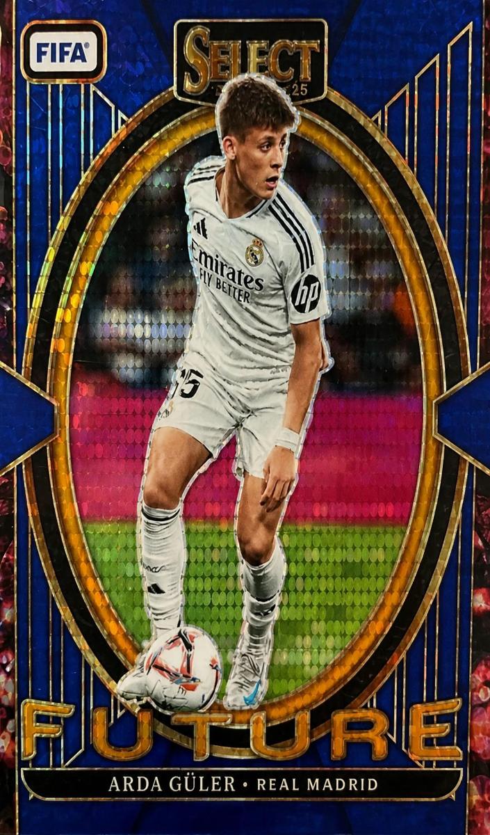 2024 Panini Select FIFA Arda Guler [Zebra] #18 card