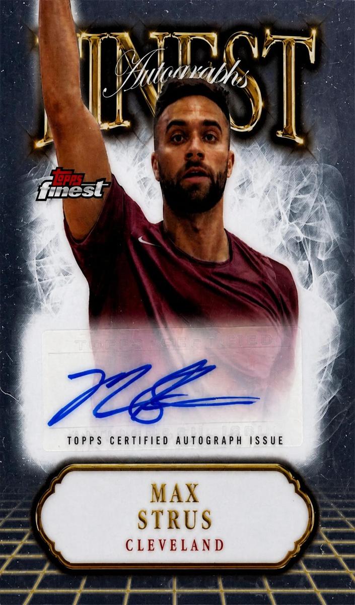 2024 Topps Finest Max Strus #FA-MB card