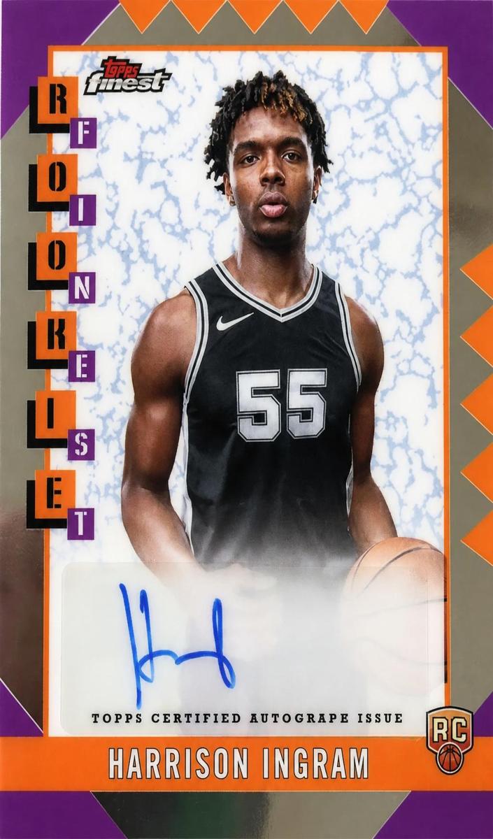 2024 Topps Finest Harrison Ingram #RFA-HI card