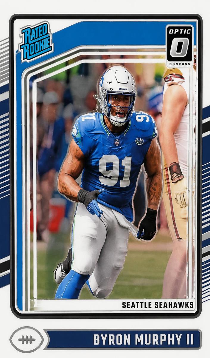 Byron Murphy II 2024 Donruss Optic Football card