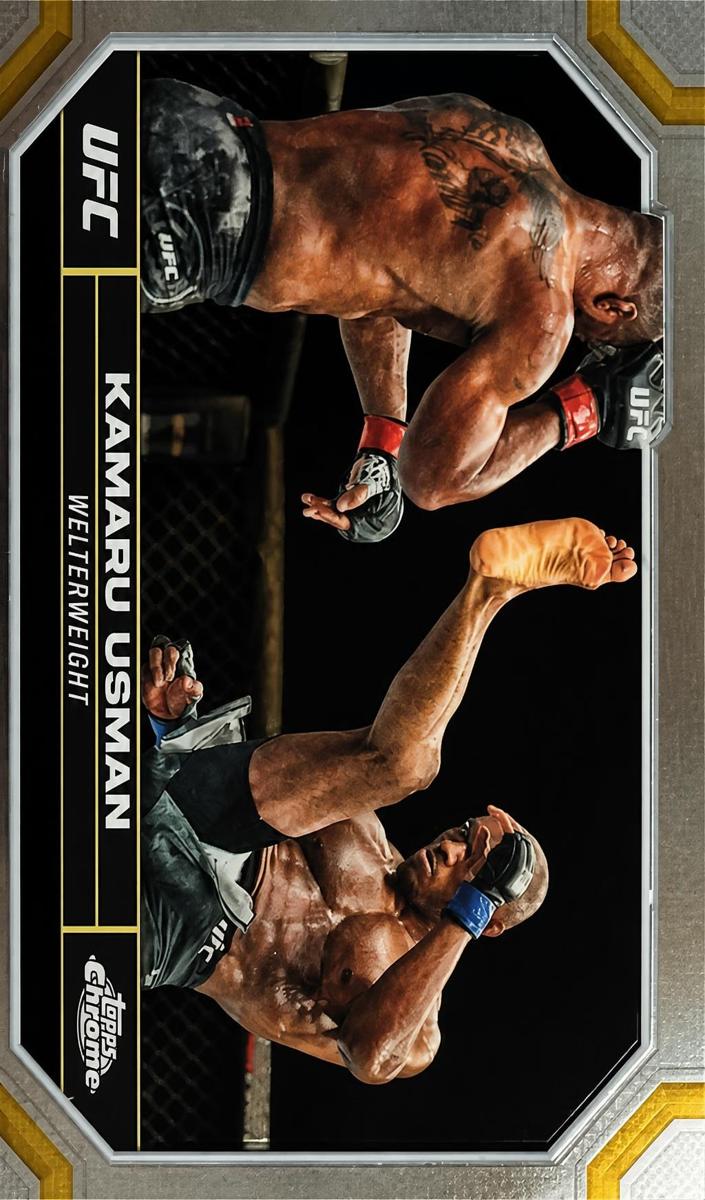 2024 Kamaru Usman [Gold Refractor] #108