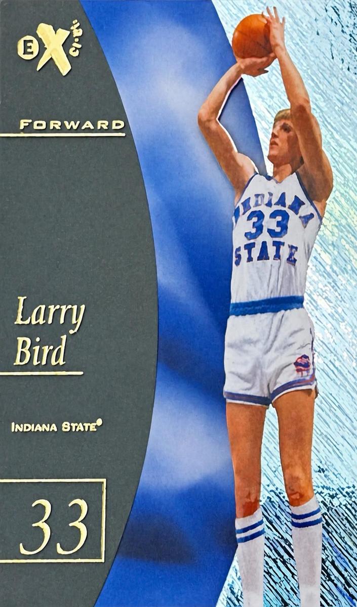 2012 Fleer Retro Larry Bird #EX-41 card