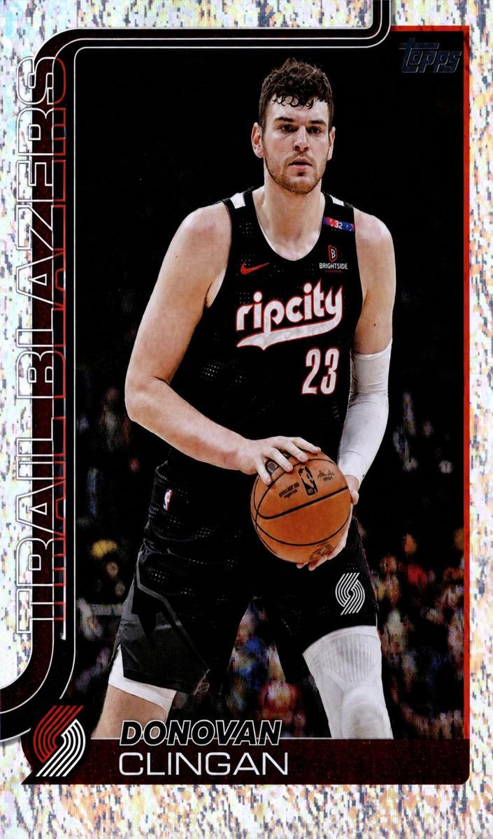 Donovan Clingan 2025 Topps Basketball card