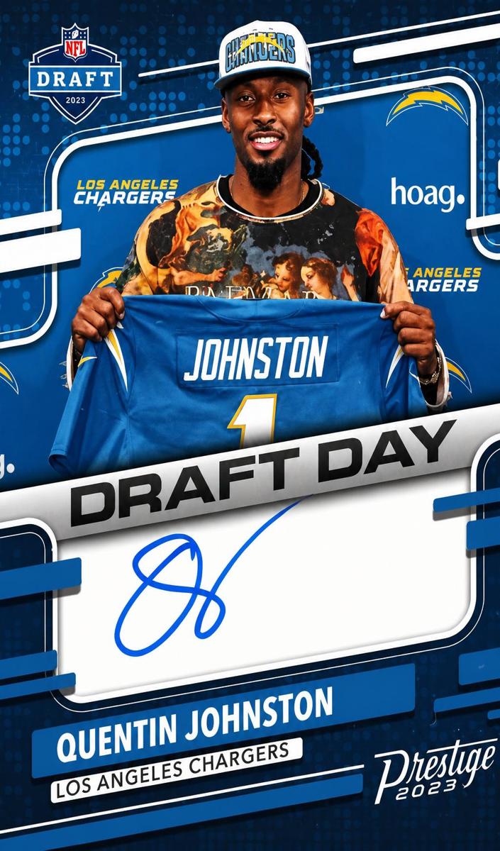 2023 Quentin Johnston #DDS-QJ