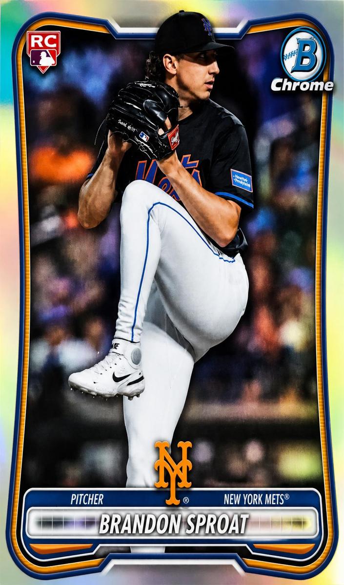 Brandon Sproat 2026 Bowman Baseball card