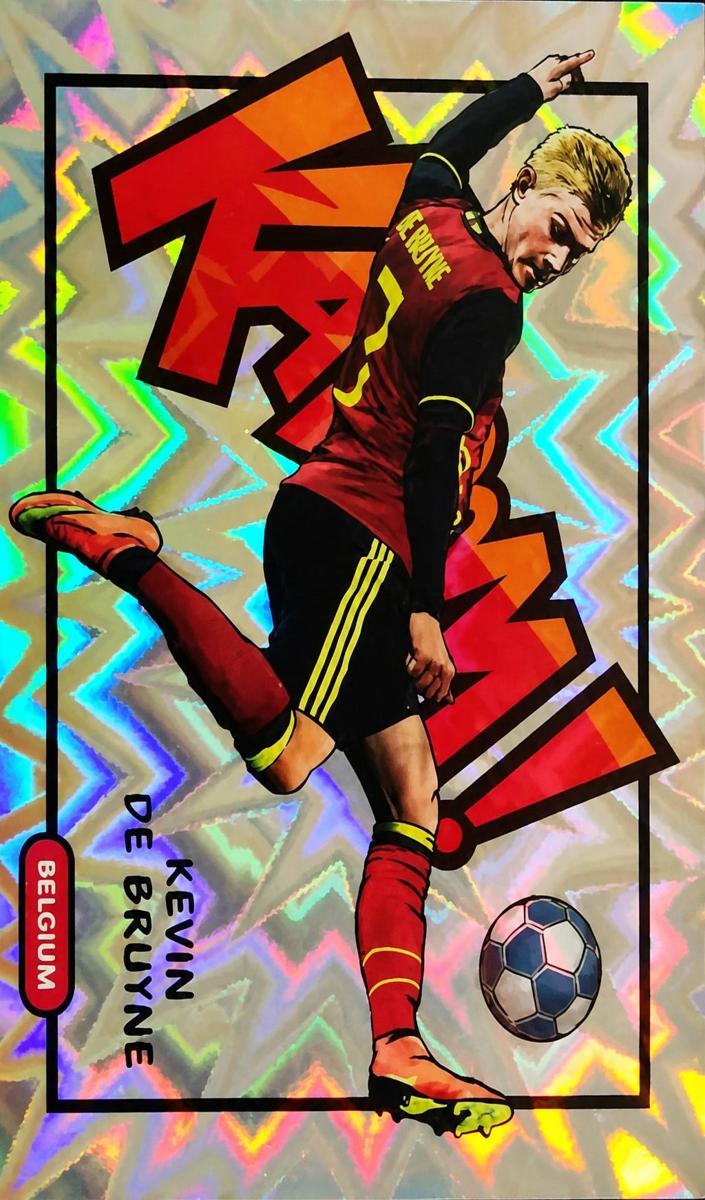2017 Panini Select Kevin De Bruyne #4 card