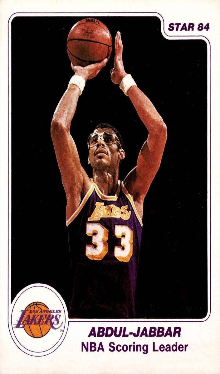 1984 Kareem Abdul-Jabbar #D10