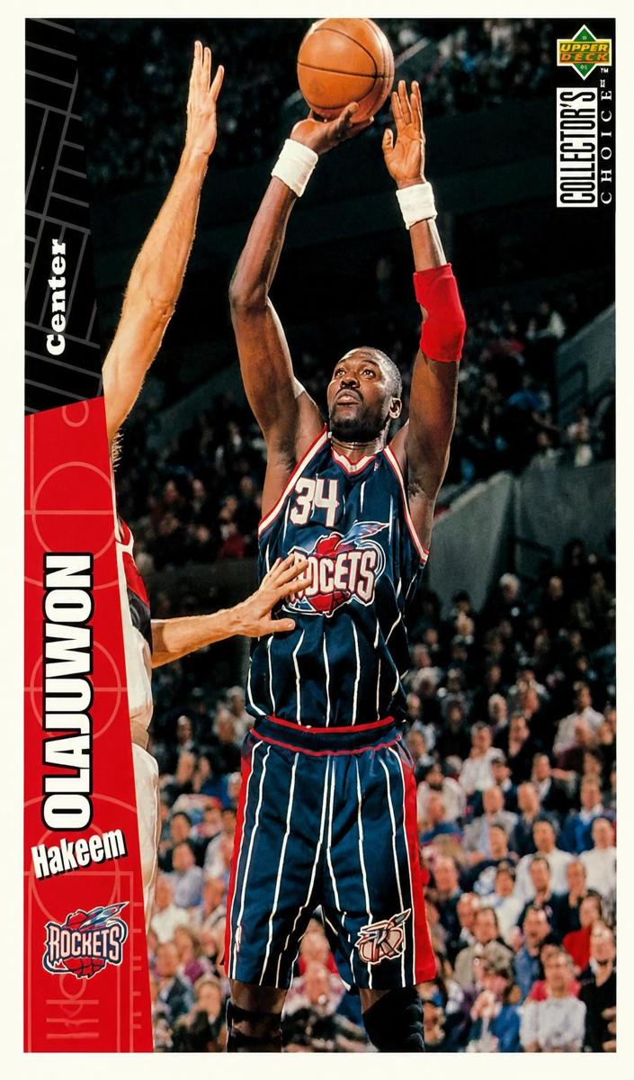 1996 Hakeem Olajuwon #58