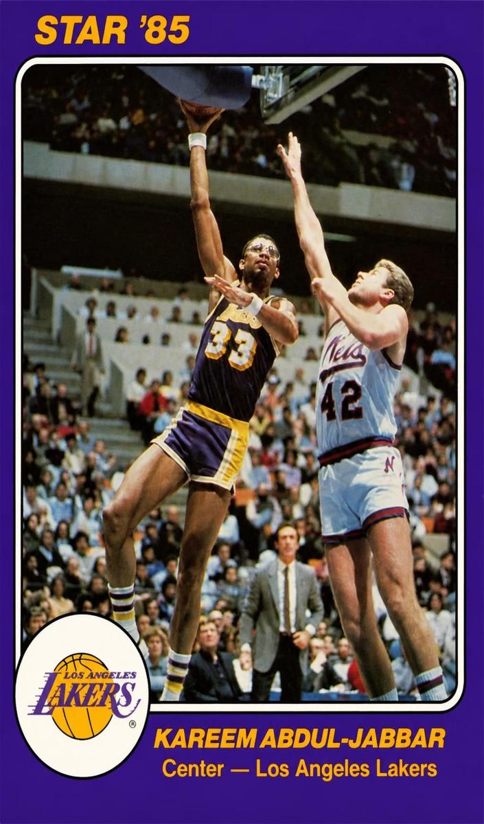 1985 Kareem Abdul-Jabbar #LA1
