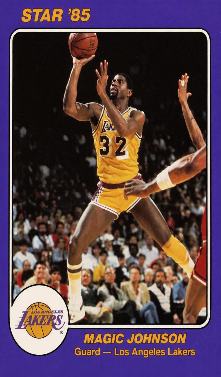 1985 Magic Johnson #LA2