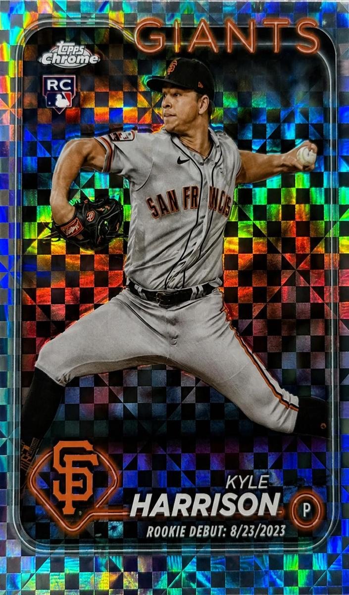 Kyle Harrison 2024 Chrome Update card