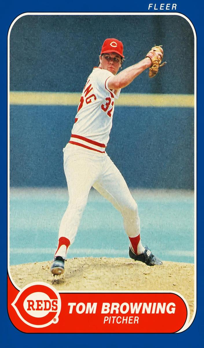 1986 Tom Browning #173