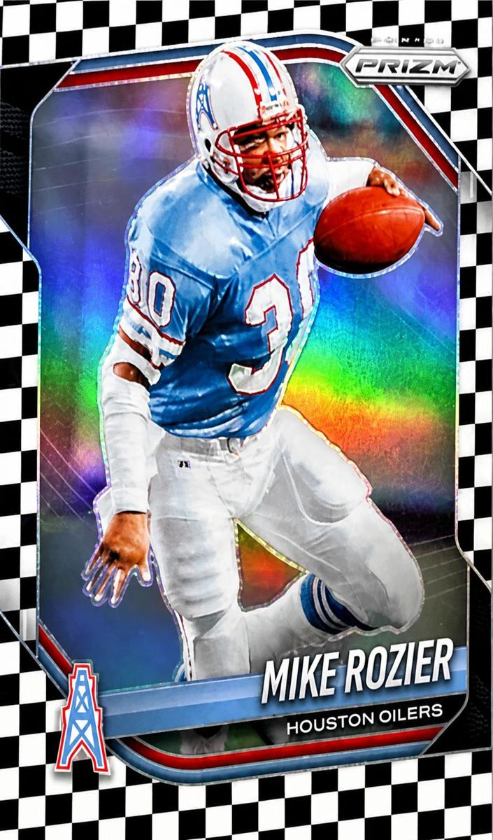 Mike Rozier 2025 Prizm Football card