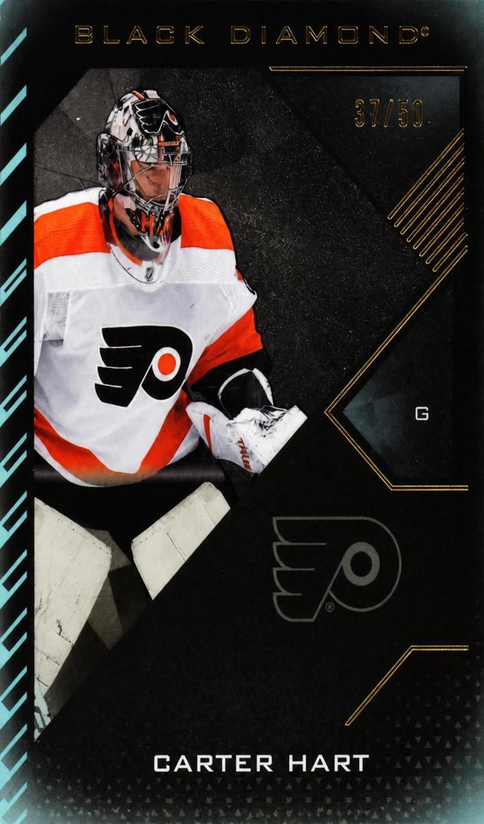 2021 Carter Hart [Pure Black] #BDB-CH