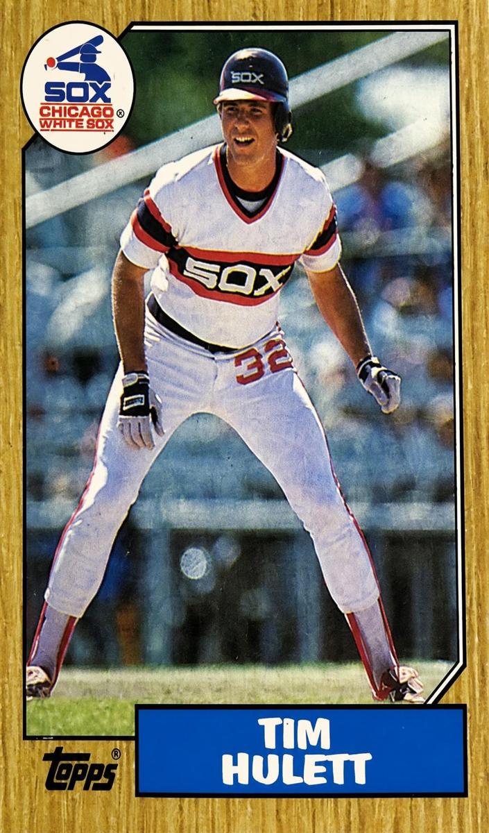 1987 Topps Tim Hulett #566 card