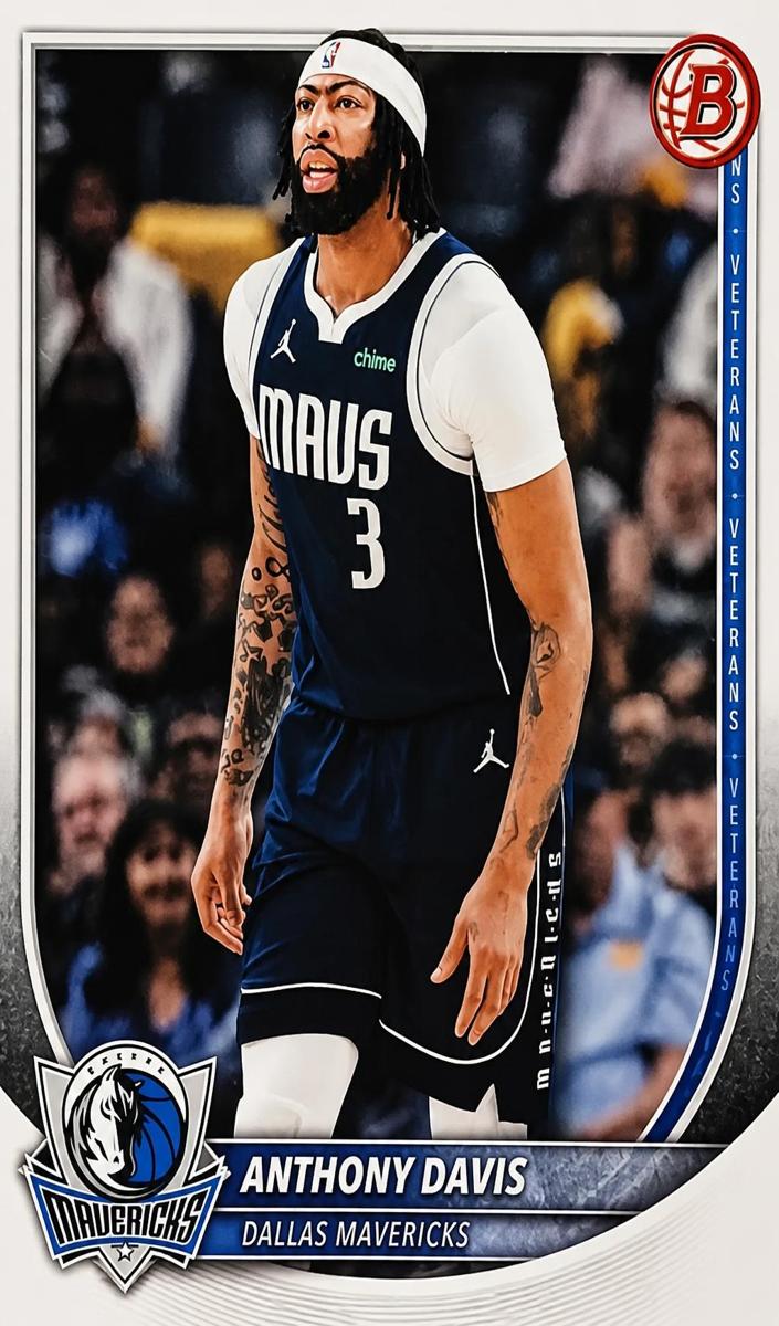 2025 Bowman Anthony Davis #131 card
