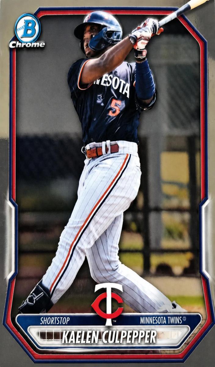 2026 Bowman Chrome Prospect Kaelen Culpepper [Green Refractor] #BCP-143 card