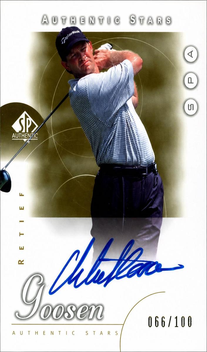 2001 Retief Goosen [Gold] #78