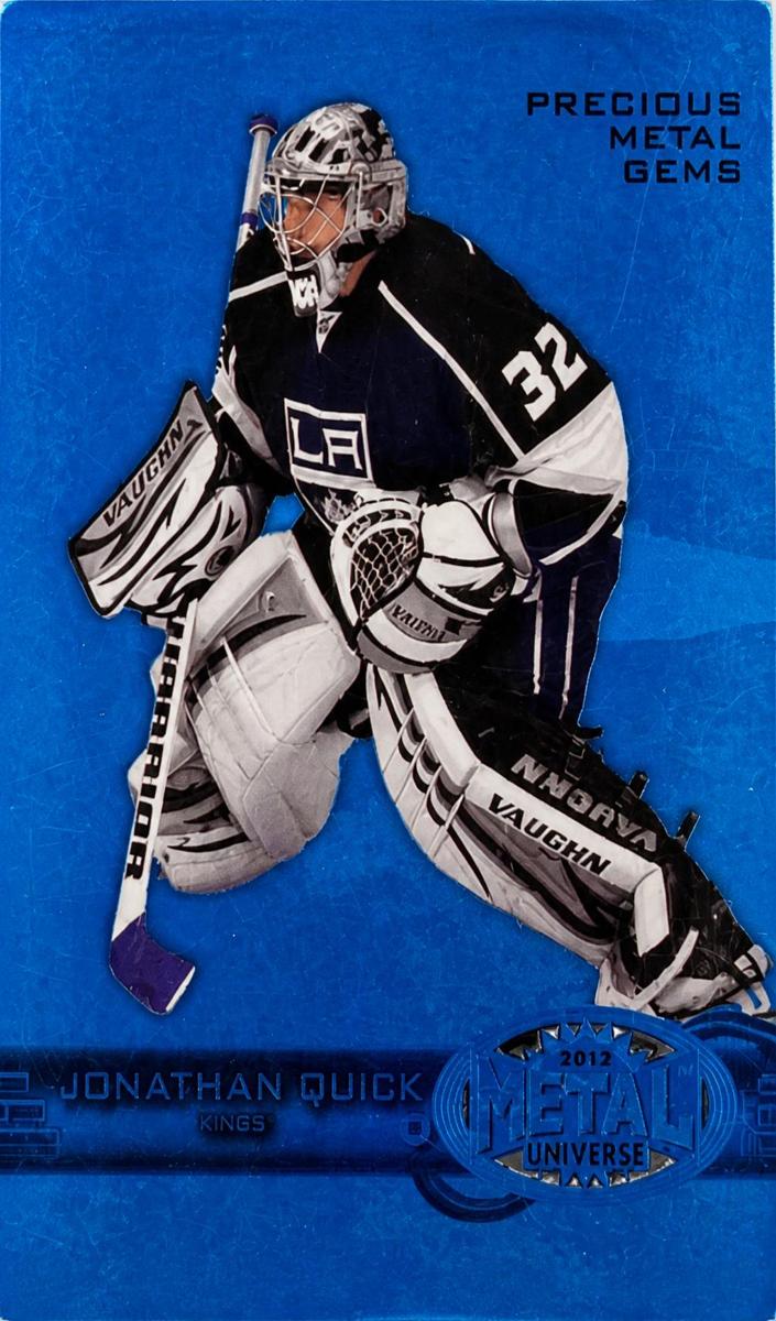 2012 Fleer Retro Jonathan Quick #58 card