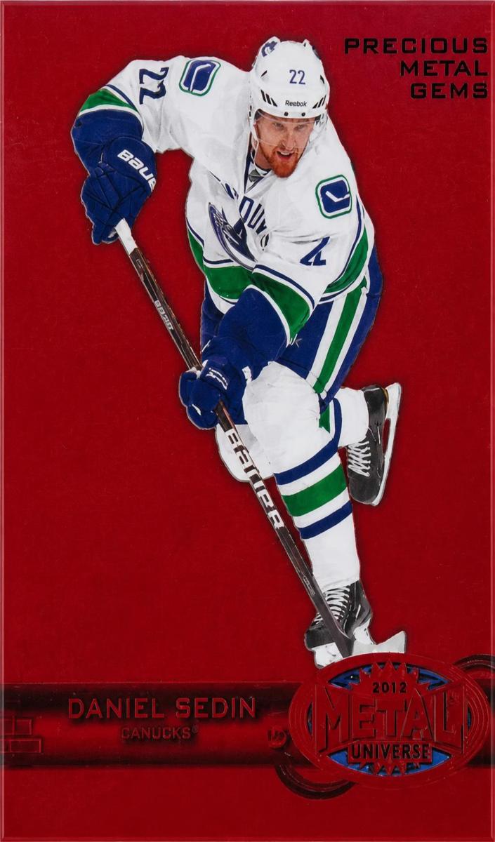 2012 Daniel Sedin [Red] #44