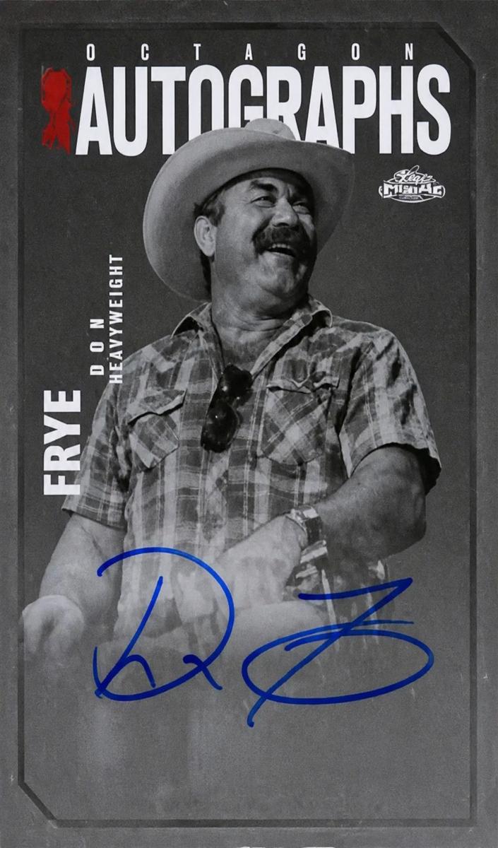 2025 Don Frye [Red Refractor] #OLA-DF