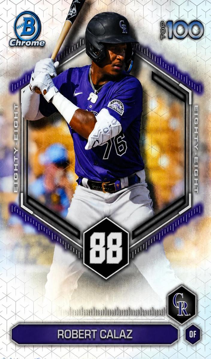 Robert Calaz 2026 Bowman Baseball card