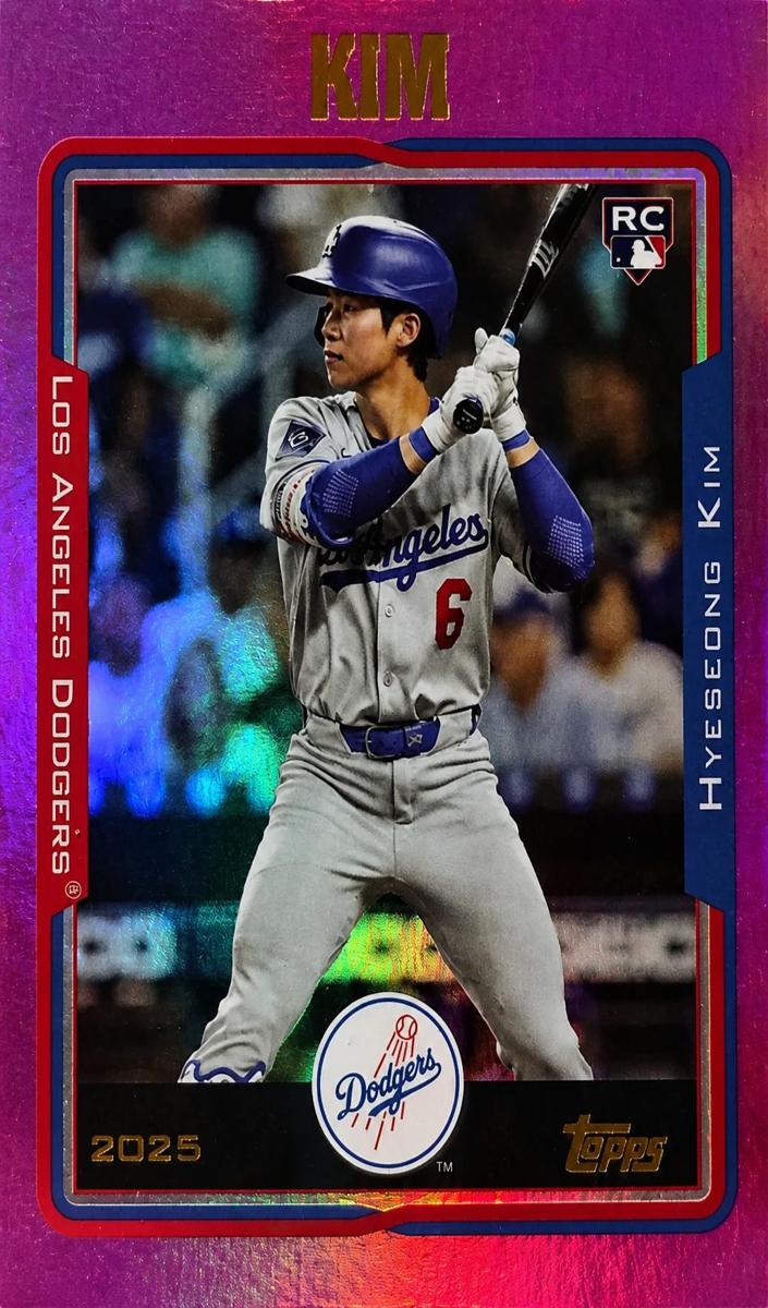 2025 Hyeseong Kim [Pink Foilboard] #207