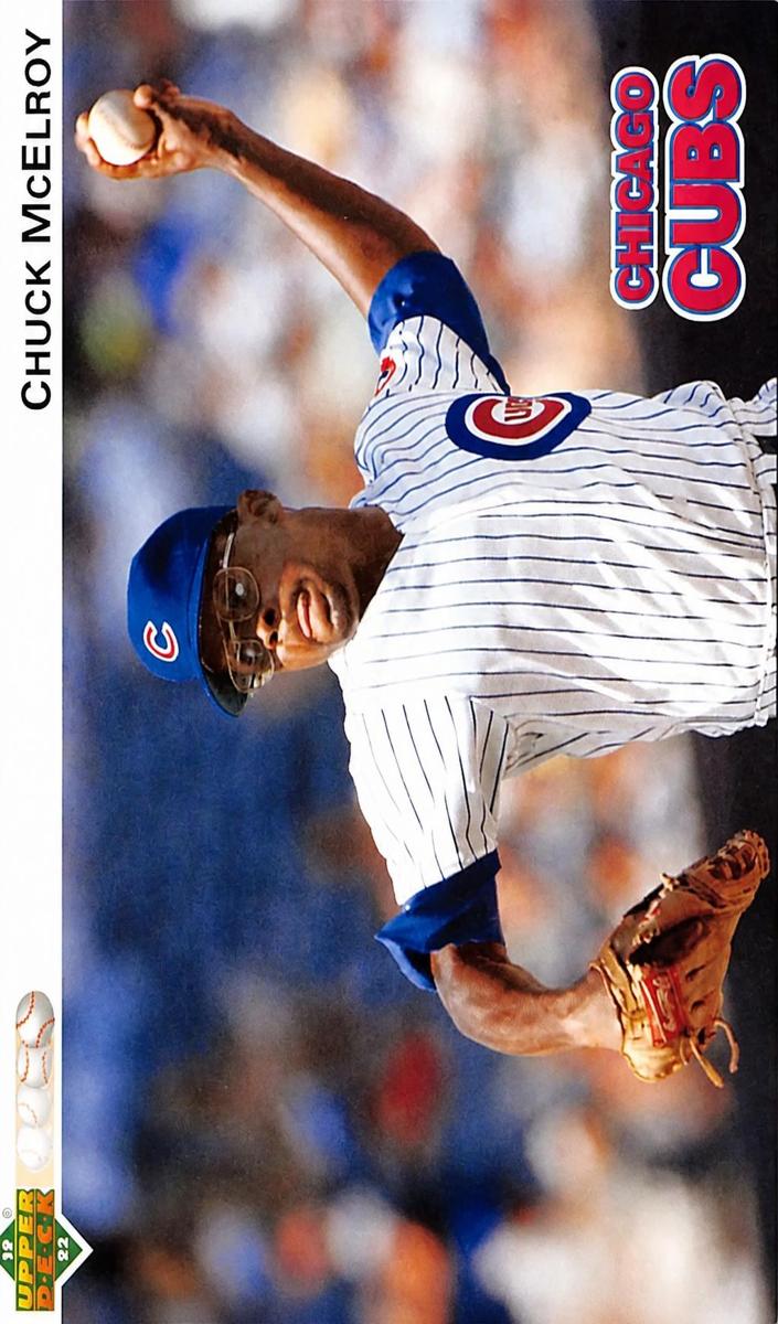 1992 Upper Deck Chuck McElroy #220 card